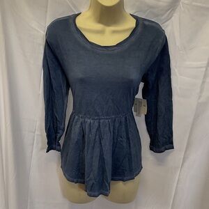 Arizona Jean co dark blue long sleeve top